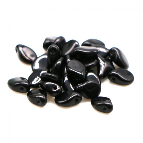 Бусины PIP черный 5/7 мм (шт)